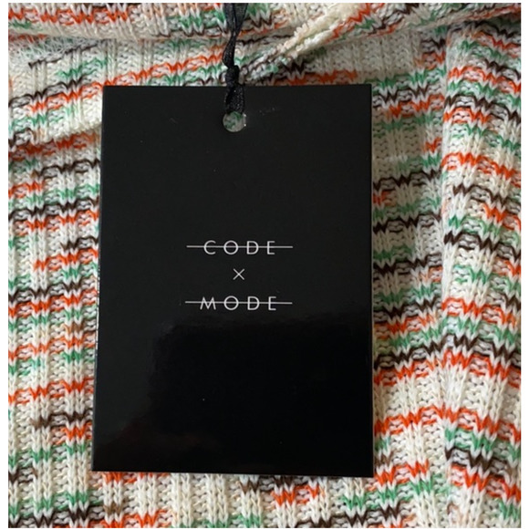 NEW CODEXMODE Women's Space Dye Long Sleeve Sweater Size Medium Multi Color - Picture 2 of 9